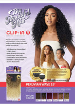 Load image into Gallery viewer, Outre Big Beautiful Hair Clip-In- 9Pcs - Peruvian Wave 18&quot;
