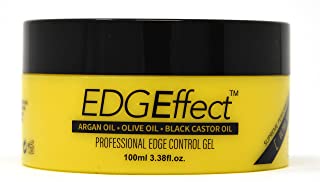 Edgeffect Edge Gel Ultra Hold Argan/Olive/Black Castor [Yellow] (3.38Oz)(12/48/96/Cs)