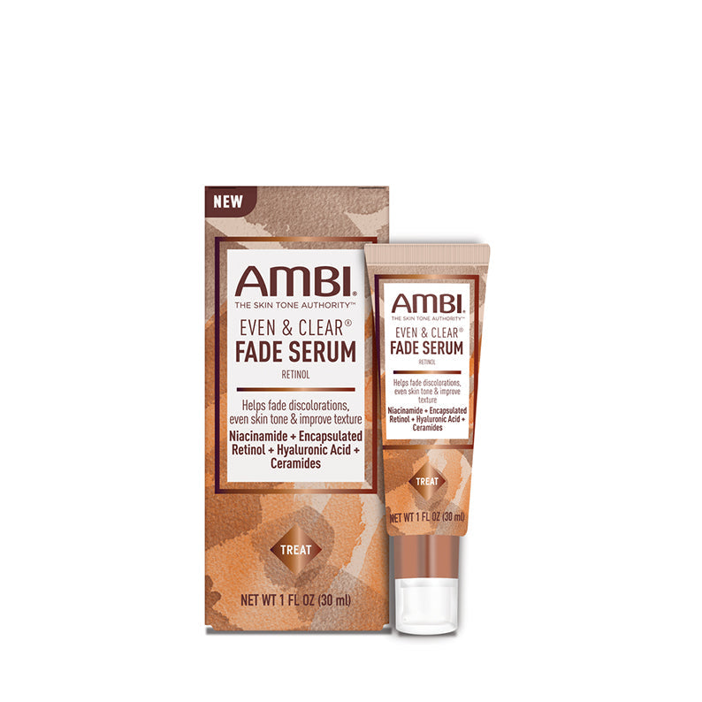 Ambi Even and Clear Fade Serum, Retinol, Even Skin Tone, 1 Oz