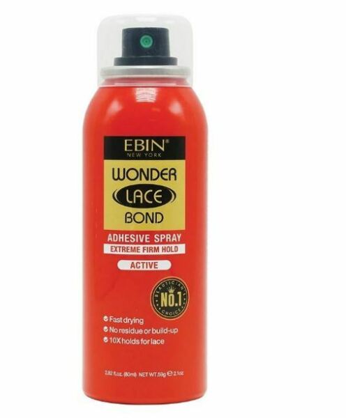 Ebin New York Wonder Lace Bond Adhesive Spray - Extreme Firm 80Ml