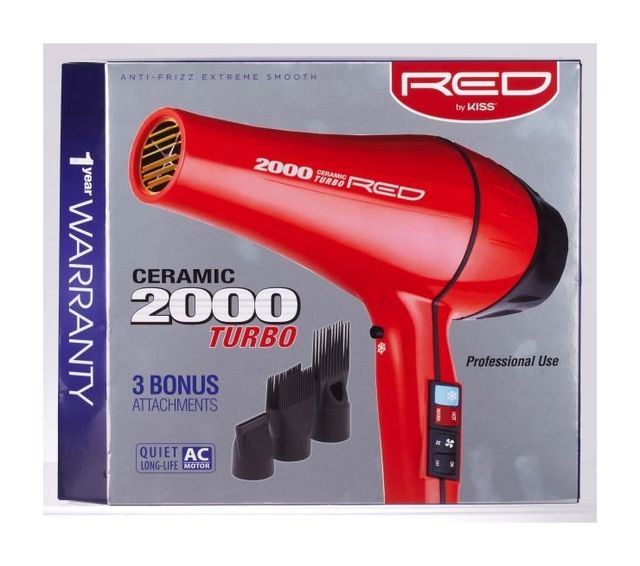 Kiss Red 2500 Ceramic Turbo Ac BD03