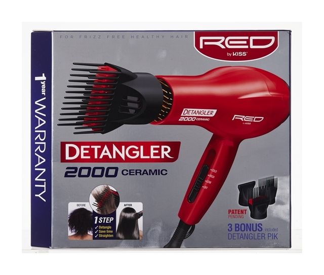 Kiss Red 2000 Ceramic Detangle BD10N