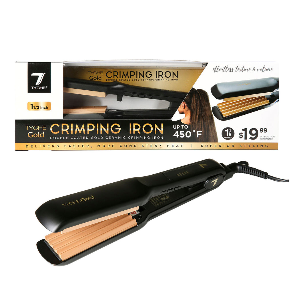 Nicka K Tyche Gold Crimping Iron 1.5
