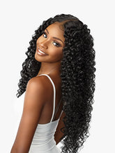 Load image into Gallery viewer, Sensationnel Human Hair Blend HD Lace Front Wig Butta Lace Bohemian 28&quot;
