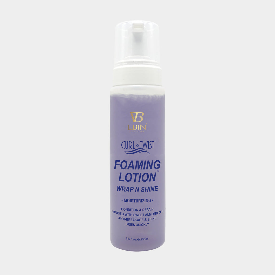 Ebin New York Curl & Twist Foaming Lotion - Moisturizing