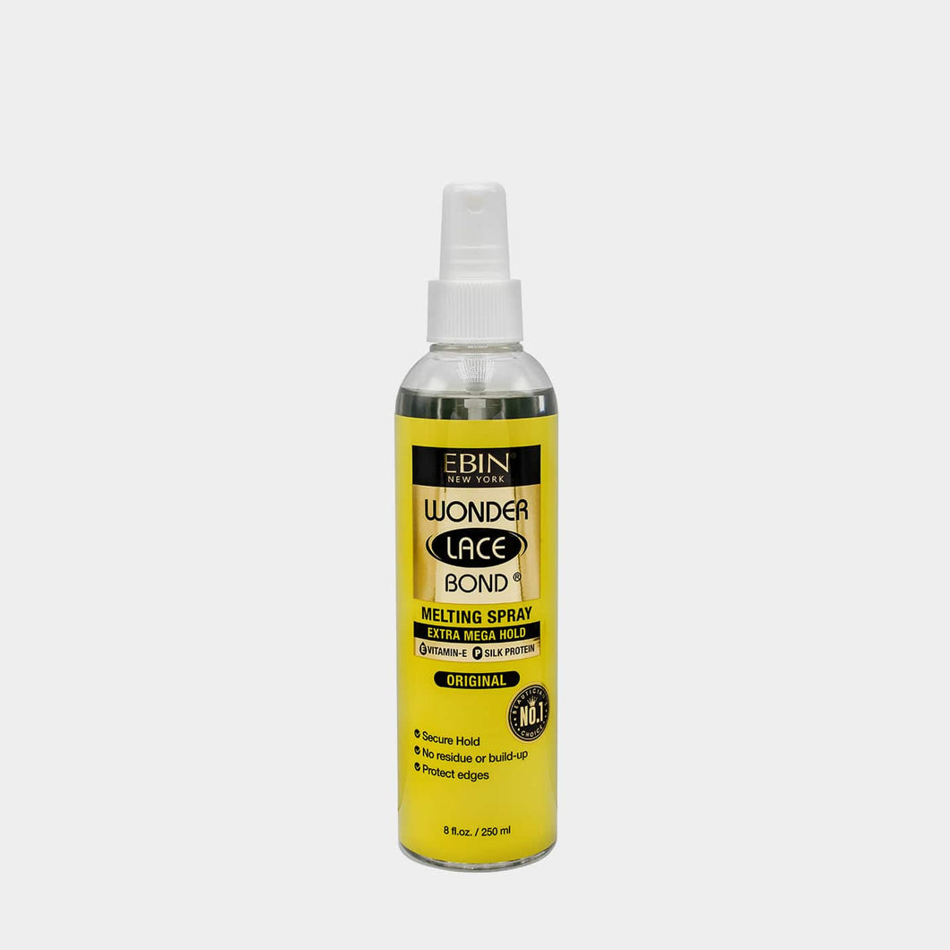 Ebin New York Wonder Lace Bond Melting Spray - Extra Mega Hold Original 8oz