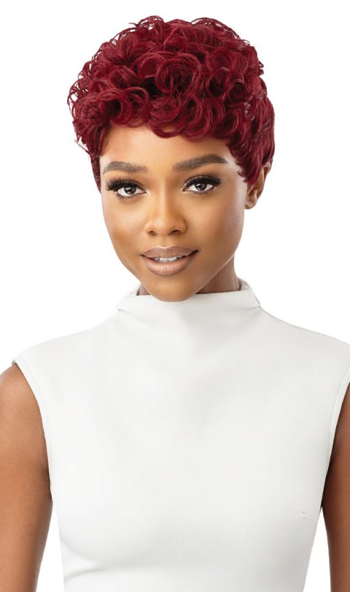 Outre Duby Wig Clipper Cut Human Hair Raven