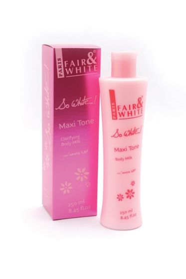F&W So White Maxi Tone Body Milk 250Ml 8.45oz
