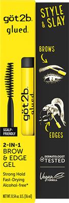 Got2B Glued 2In1 Brow And Edge Gel 0.54oz