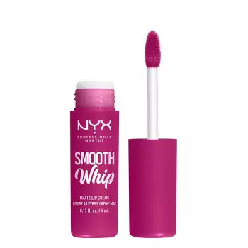 NYX Professional Makeup Smooth Whip Blurring Matte Liquid Lipstick 0.30 fl oz - WMLC09 Birthday Frosting