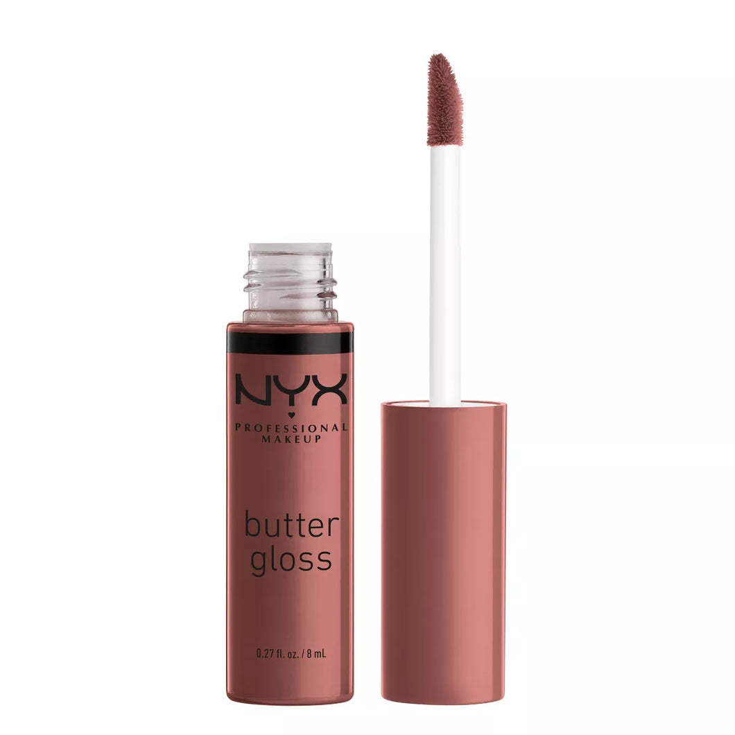 NYX Professional Makeup Butter Lip Gloss - 0.27 fl oz BLG47 Spiked Toffee