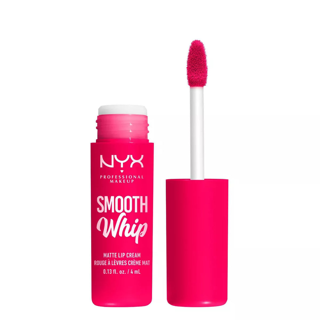 NYX Professional Makeup Smooth Whip Blurring Matte Liquid Lipstick 0.30 fl oz - WMLC10 Pillow Fight