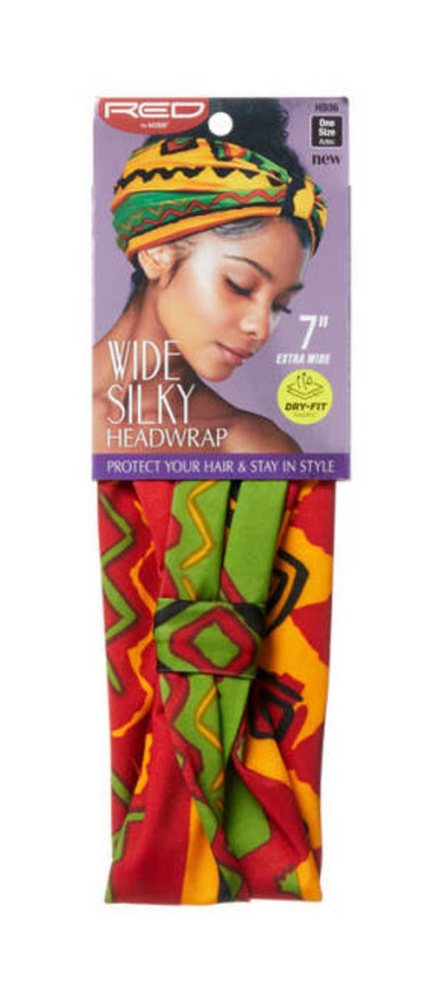 Kiss New York RED Wide Dry Fit Headwrap, Aztec HB06