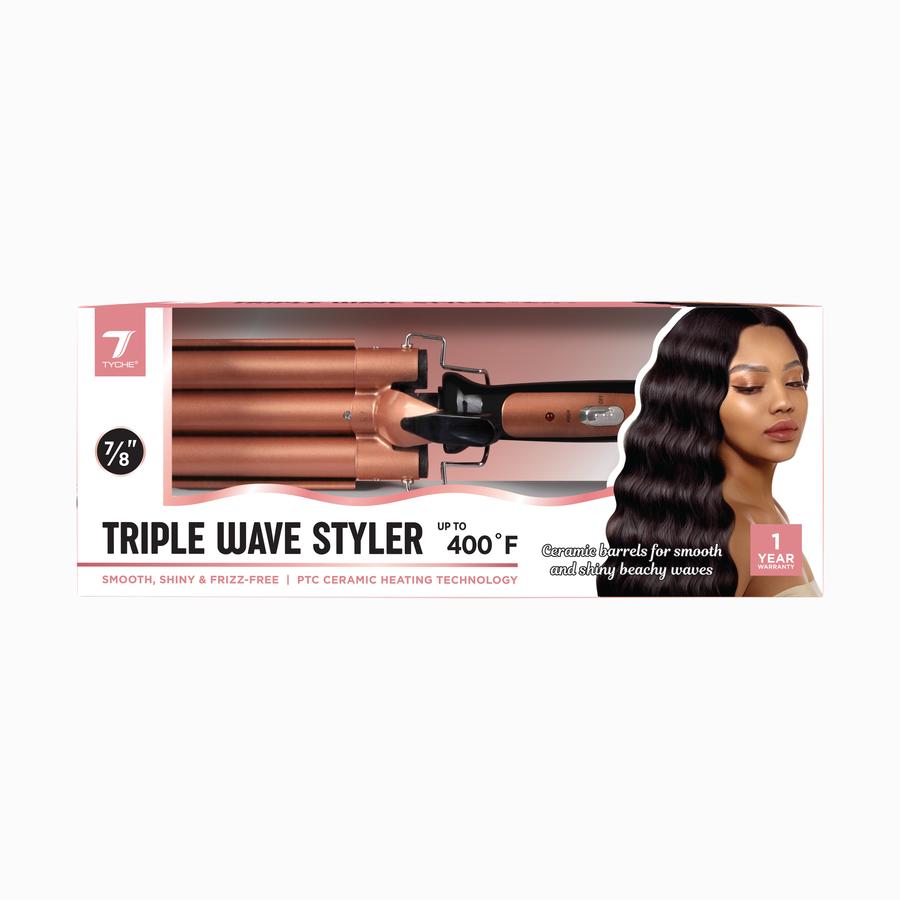 Nicka K Tyche Triple Barrel Wave Styler 7/8