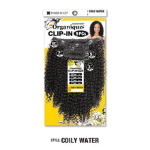 Load image into Gallery viewer, Shake N Go Coily Water Organique 9Pcs Clip-In

