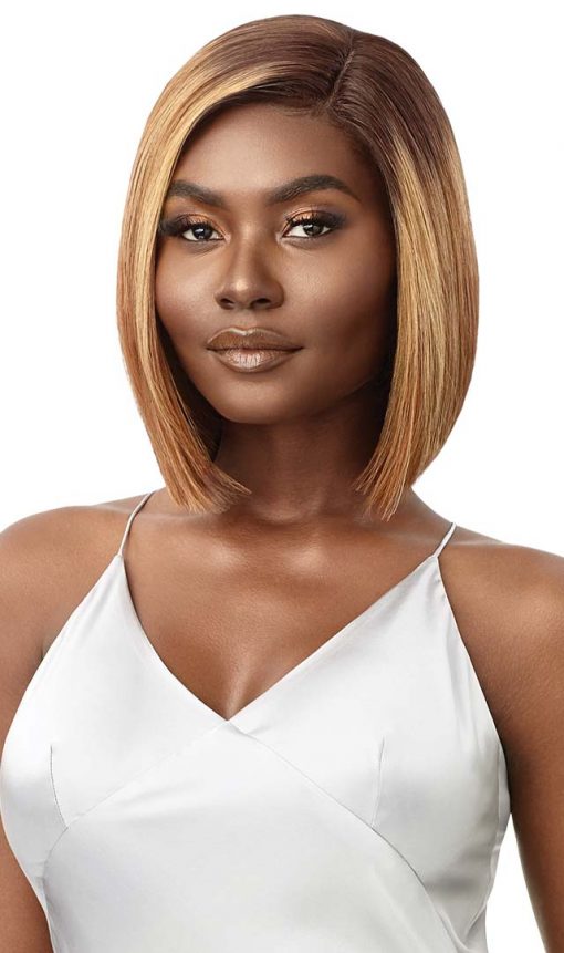 Outre Mytresses Black Label Custom Colored Lace Front Wig Human Hair Letisha