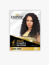 Load image into Gallery viewer, Sensationnel 100% Human Hair Multi Loose Deep 10,12,14 Empire

