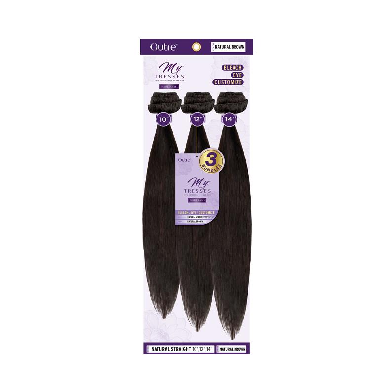 Outre Human Hair Mytresses - Purple Label - Natural Straight 12