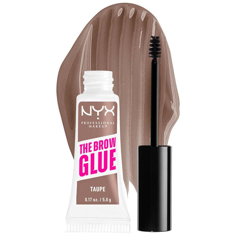 NYX Professional Makeup Brow Glue Eyebrow Gel 0.17 fl oz - Taupe