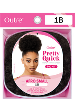 Load image into Gallery viewer, Outre Pretty Quick Pony Afro Small
