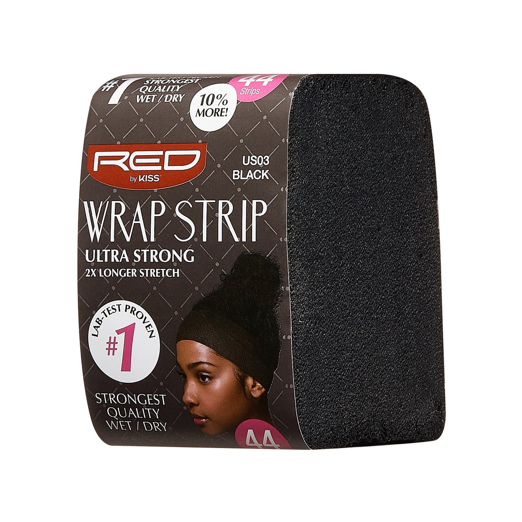 Kiss Red Wrap Strips Black 2.5