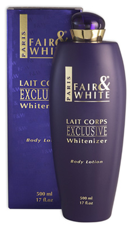 Fair and White Exclusive Whitenizer Body Lotion 500ml / 17oz