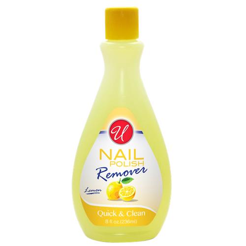 U Nail Polish Remover, Lemon