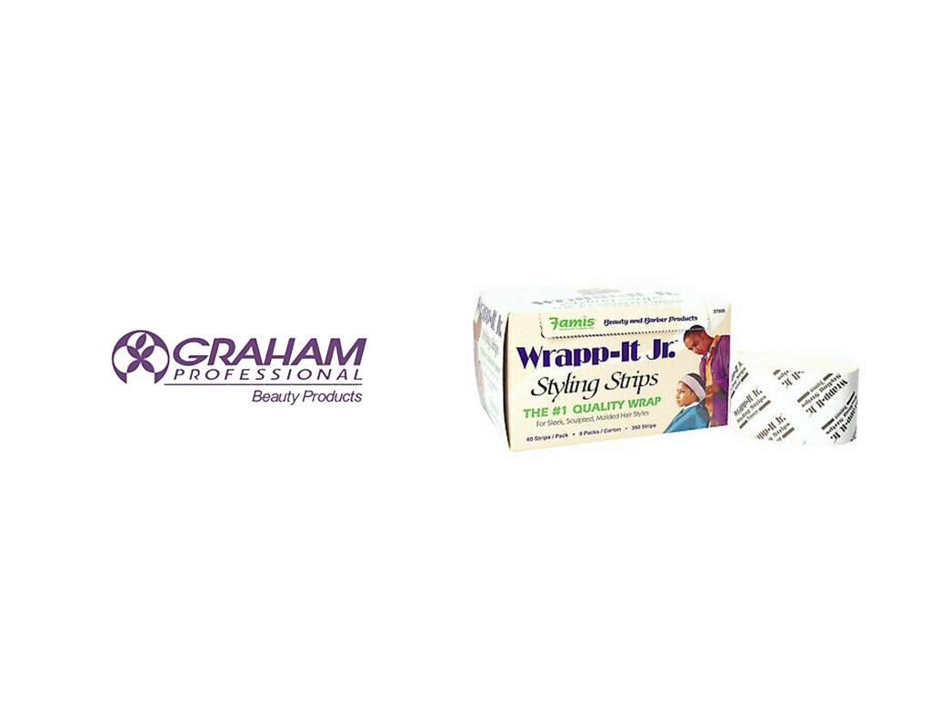 Graham Wrapp-It Jr Styling Strips White