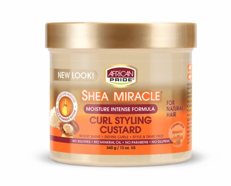 African Pride Shea Curl Custard 12 Oz