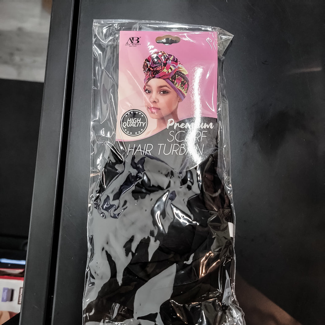 Ana Beauty Premium Hair Turban Scarf ASC038BK6