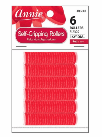 Self-Gripping Rollers 1/2In 6ct Red Annie 1309