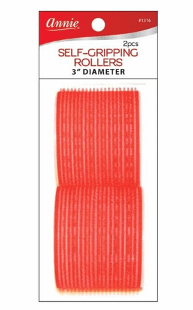 Self-Gripping Rollers 3In 2Ct Red Annie 1316