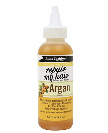 Aunt Jackie's Growth Oil Repair My Hair Argan Oil 4 oz