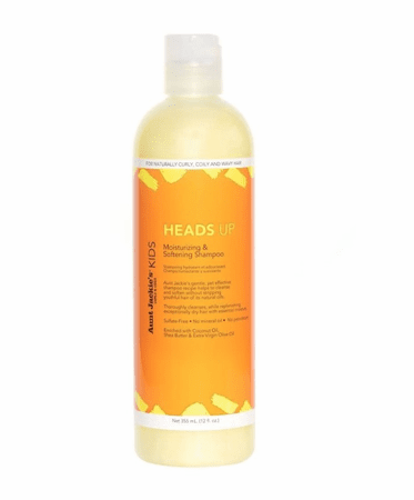 Aunt Jackie's Kids Heads Up Moisturizing & Softening Shampoo 12 oz
