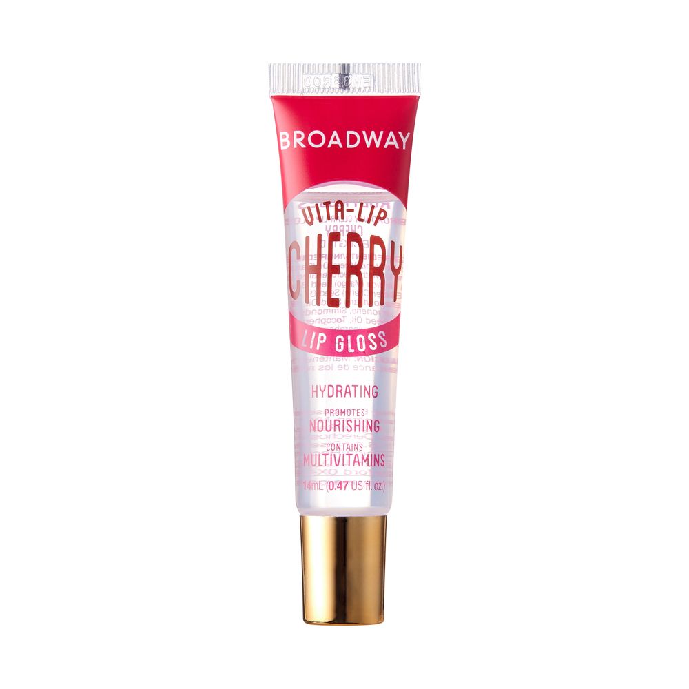 Broadway Clear Lip Gloss - Cherry BCLG11D