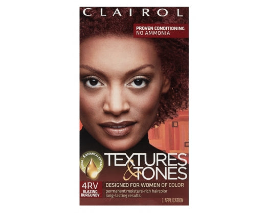 Clairol Textures & Tones Permanent Creme Hair Color #5G Light Golden Brown Kit (12/Cs)