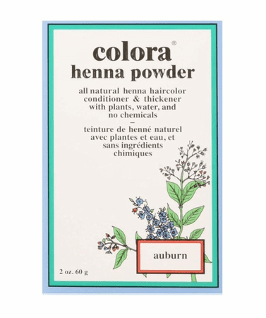 Colora Henna Powder Natural Hair Color Auburn 2 oz