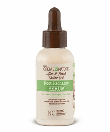 Creme Of Nature Aloe & Black Castor Oil Root Recharge Serum 1.7 Oz