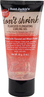 Aunt Jackie's Don't Shrink Flaxseed Elongating Curling Gel 3 Oz