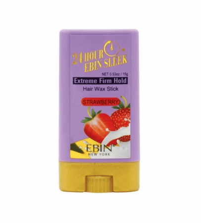 Ebin New York 24Hr Edge Tamer Hair Wax Stick - Strawberry 0.53 Oz/15G