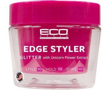 Eco Edge Styler Glitter Edges W/ Unicorn Flower 3oz