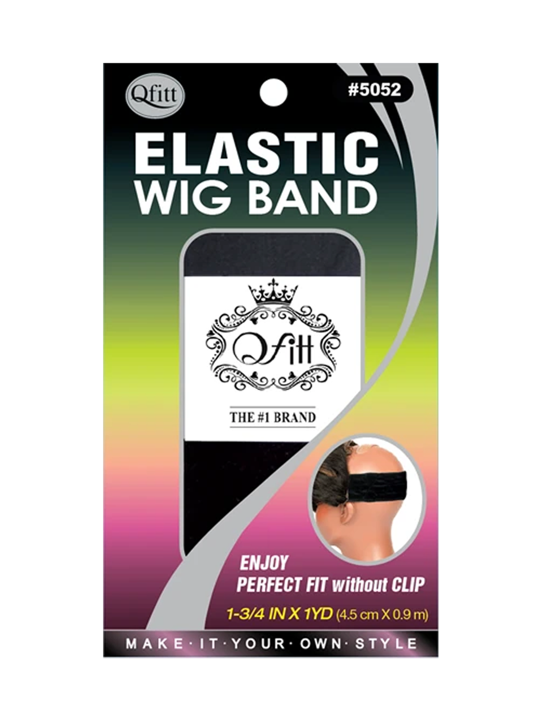 Elastic Wig Band, 1-3/4