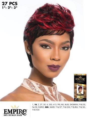 Sensationnel 100% Human Hair 28Pcs Empire