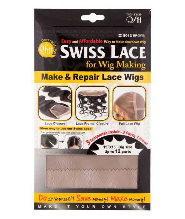 Swiss Lace : Brown Qfitt5012