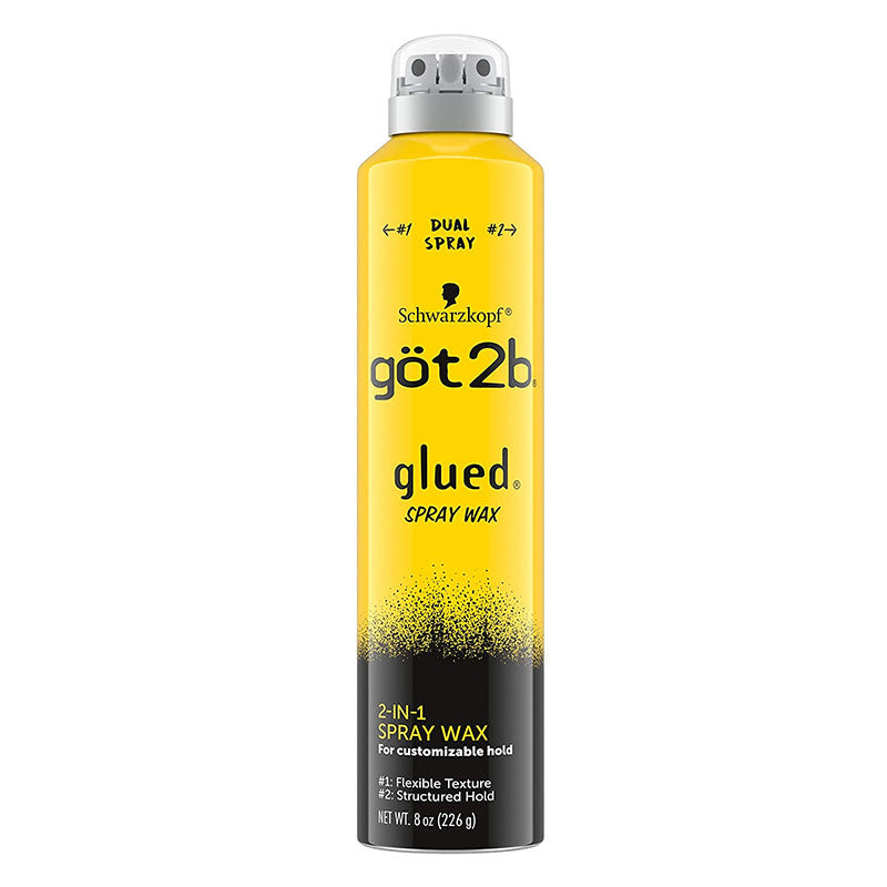 Got2b 2-in-1 Customizable Hold Spray Wax 8 oz