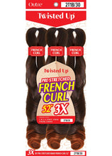 Load image into Gallery viewer, Outre X-Pression - Twisted Up - Box Braid French Curl 22&quot; 3X

