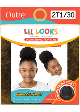 Load image into Gallery viewer, Outre Lil Looks - Drawstring Ponytail - Mini Coily Puff
