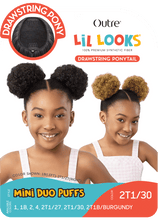 Load image into Gallery viewer, Outre Lil Looks - Drawstring Ponytail - Mini Duo Puffs

