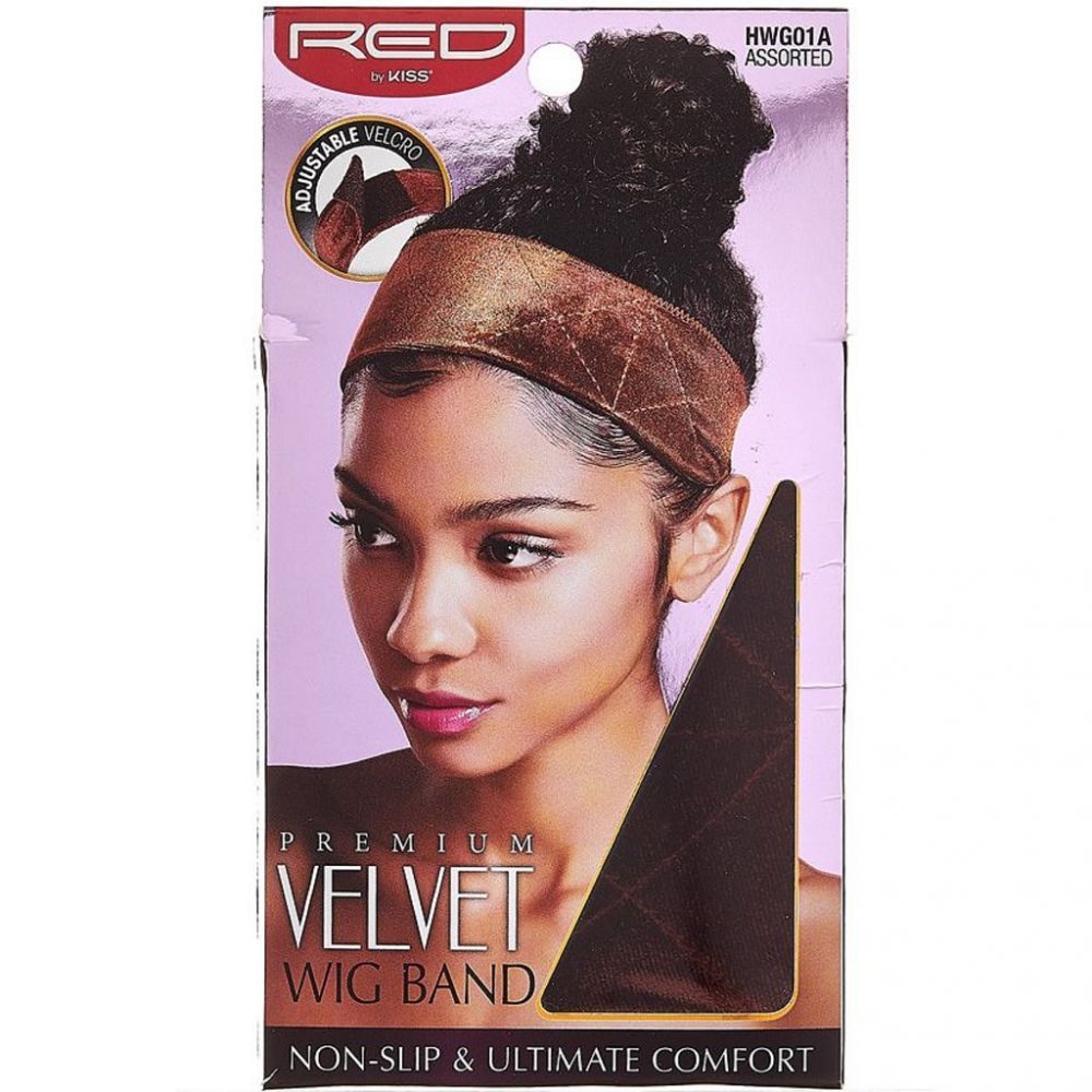 Red Velvet Wig Band - Assorted HWG01A