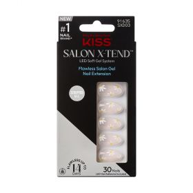 Kiss New York Salon X-tend Nails - Red Flags SXD03